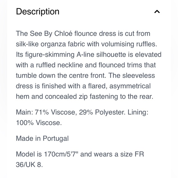 See by Chloe Organza Flounce Dress - Lavender Frost - Picture 6 of 14